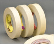 Single coated paper tapes
